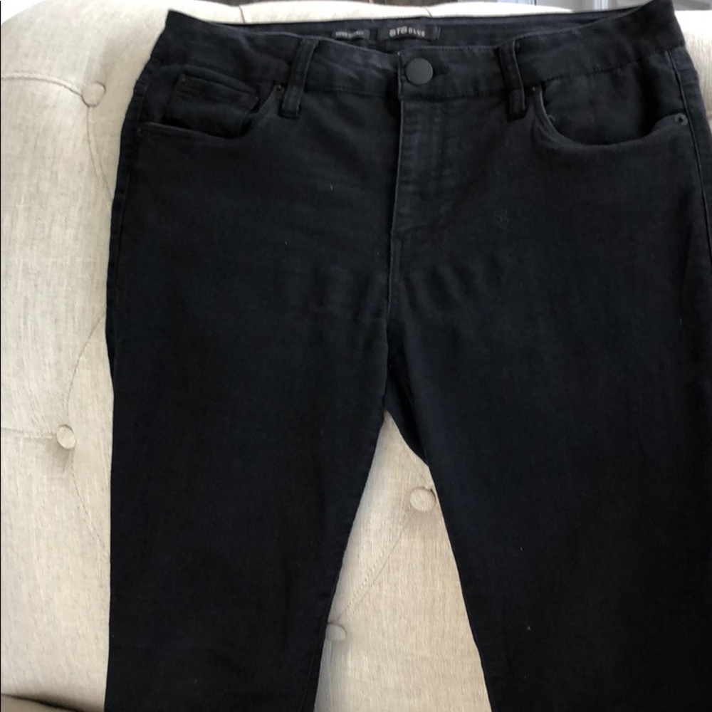 STS Blue Piper black skinny jeans